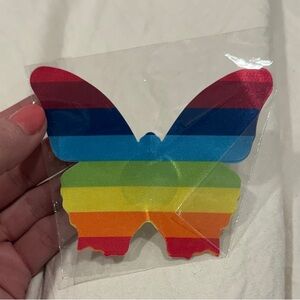 Rainbow Butterfly Pasties